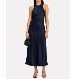 Frame Denim Navy Maxi Dress